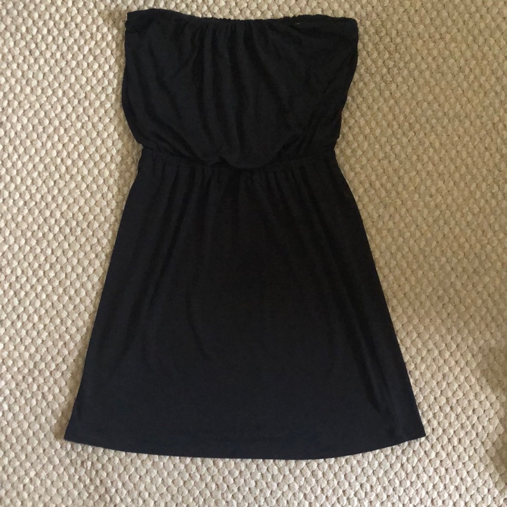 Strapless Black Dress
